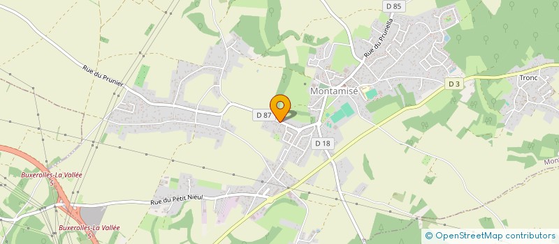 localisation de l'entreprise SCI VILLA PERNETY  MONTAMISE