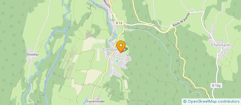 localisation de l'entreprise SCI VILLA PIEMONT  CONDAMINE