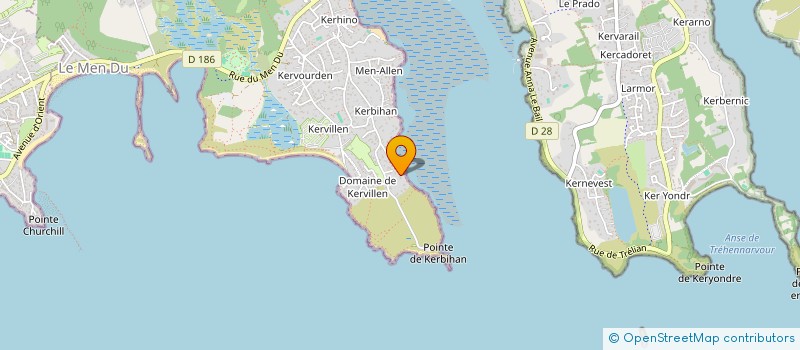 localisation de l'entreprise SCI VILLA PILER LAN KERBIHAN  LA TRINITE-SUR-MER