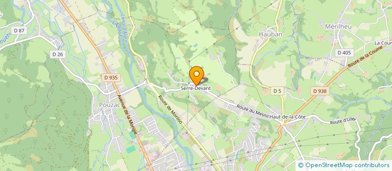 localisation de l'entreprise SCI VILLA RAMA  POUZAC