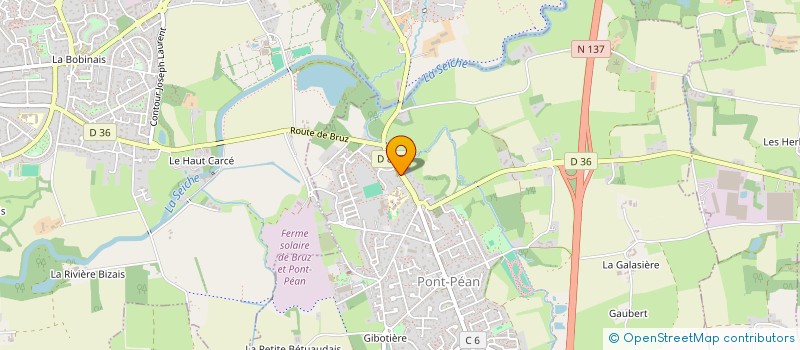 localisation de l'entreprise SCI VILLA RENAISSANCE  PONT-PEAN