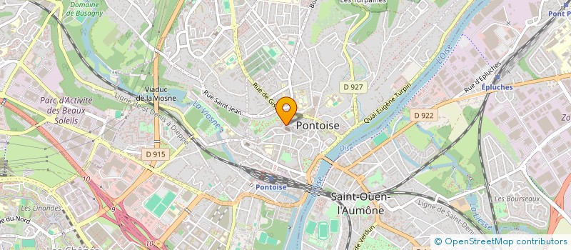 localisation de l'entreprise SCI VILLA ROBINSON  PONTOISE