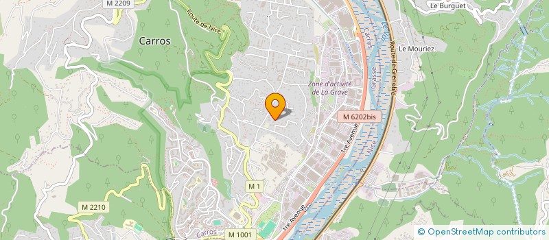 localisation de l'entreprise SCI VILLA ROMAINE à CARROS