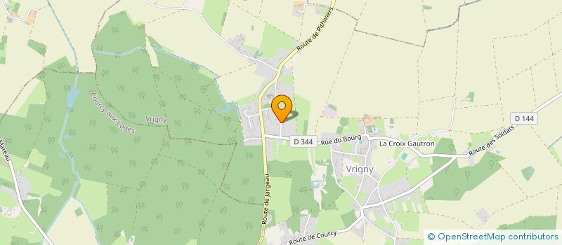 localisation de l'entreprise SCI VILLA ROSE à VRIGNY