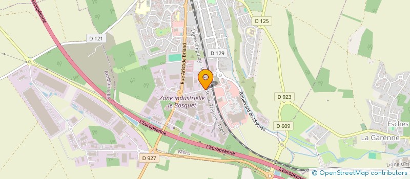 localisation de l'entreprise SCI VILLA SAINT GERMAIN  MERU