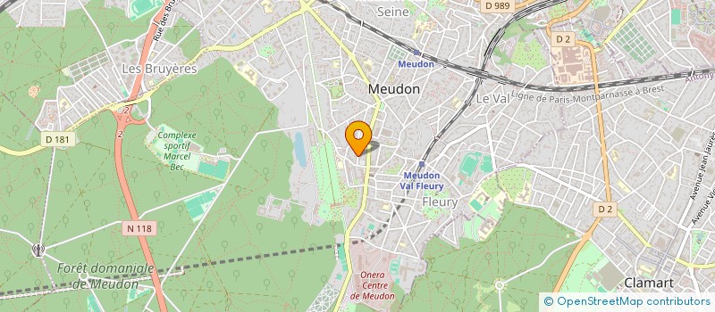 localisation de l'entreprise SCI VILLA SAINT MAUR à MEUDON