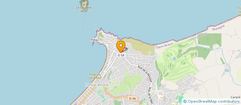 localisation de l'entreprise SCI VILLA SAINT MICHEL  PLENEUF-VAL-ANDRE