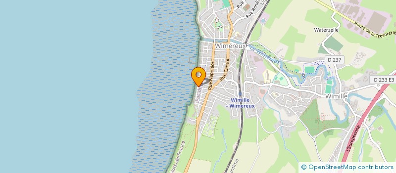 localisation de l'entreprise SCI VILLA SAINT PAUL  WIMEREUX