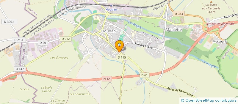 localisation de l'entreprise SCI VILLA SAINT PIERRE à MAULETTE