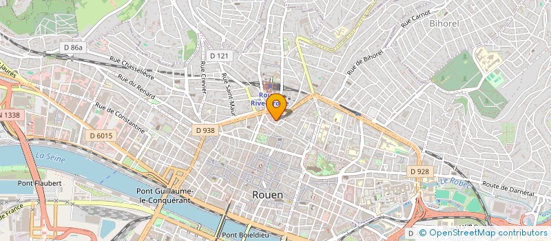 localisation de l'entreprise SCI VILLA SAINTE SOLANGE à ROUEN