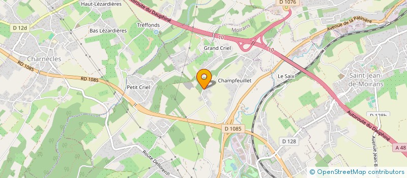 localisation de l'entreprise SCI VILLA SALMORINGA  MOIRANS