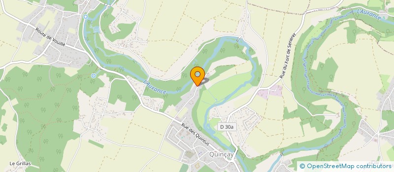 localisation de l'entreprise SCI VILLA SANDRA  QUINCAY