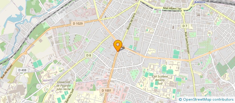localisation de l'entreprise SCI VILLA SANS SOUCI à AMIENS