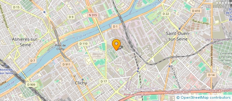 localisation de l'entreprise SCI VILLA SIMONE BIGOT à CLICHY