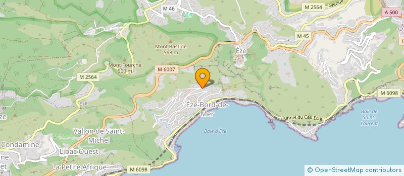 localisation de l'entreprise SCI VILLA SOFIA  EZE