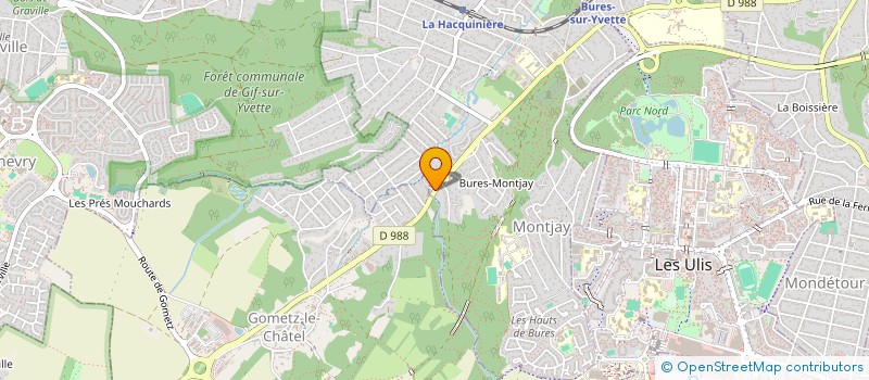 localisation de l'entreprise SCI VILLA SYLVIE à BURES-SUR-YVETTE
