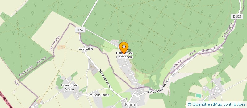 localisation de l'entreprise SCI VILLA TOSCANE  VERNON