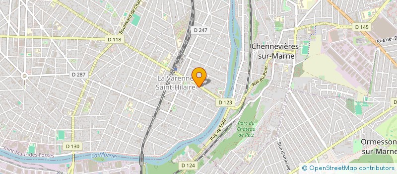 localisation de l'entreprise SCI VILLA VARENNE à SAINT-MAUR-DES-FOSSES