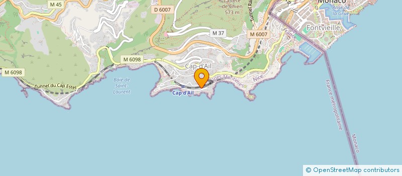 localisation de l'entreprise SCI VILLA VIA MALA à CAP D'AIL