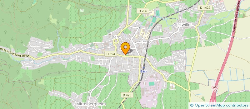 localisation de l'entreprise SCI VILLA WERDA  BARR