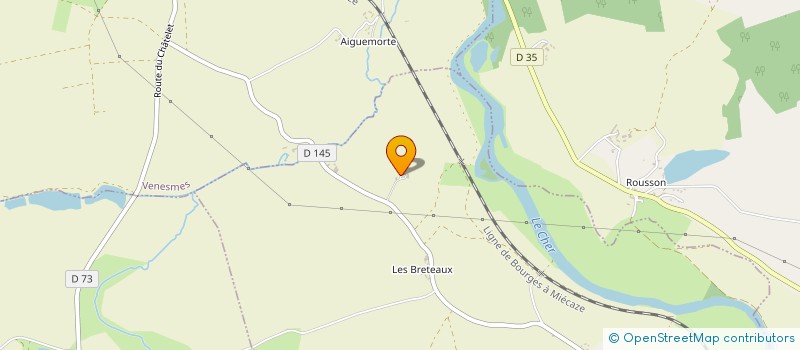 localisation de l'entreprise SCI VILLACHRISYL  CREZANCAY-SUR-CHER