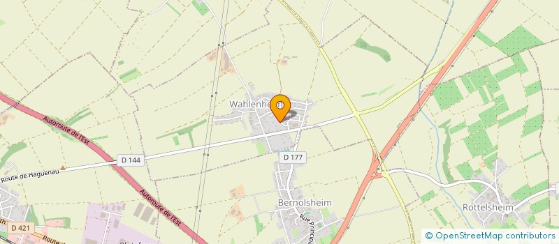 localisation de l'entreprise SCI VILLAGE  WINGERSHEIM LES QUATRE BANS