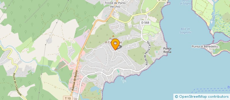 localisation de l'entreprise SCI VILLAGE VACANCES PORTO VECCHIO à PORTO-VECCHIO