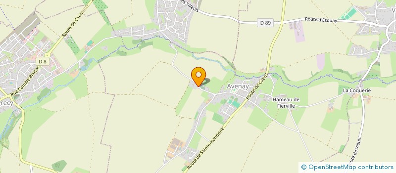 localisation de l'entreprise SCI VILLAGES DE NORMANDIE  AVENAY