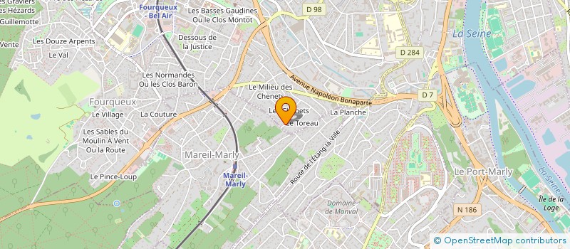 localisation de l'entreprise SCI VILLAIN  SAINT-GERMAIN-EN-LAYE