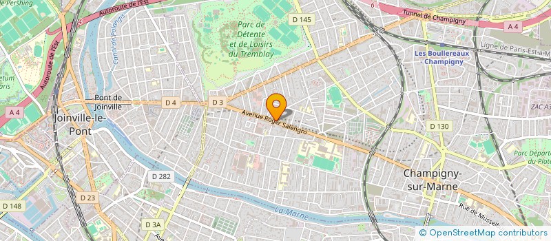 localisation de l'entreprise SCI VILLAIN  CHAMPIGNY-SUR-MARNE