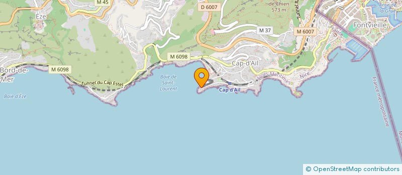 localisation de l'entreprise SCI VILLAKULLA  CAP-D'AIL