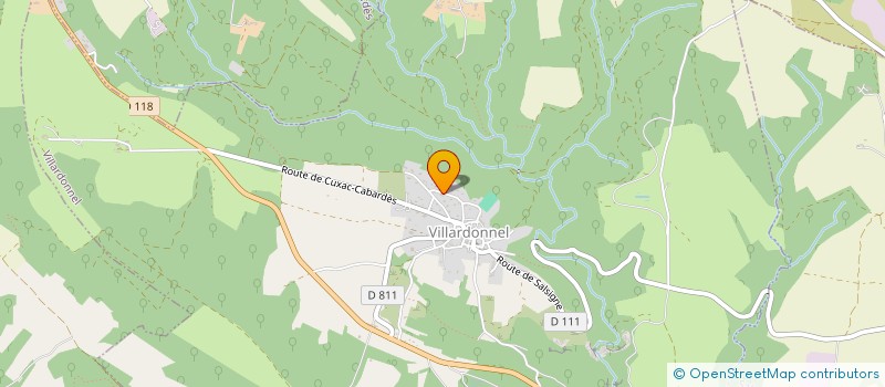 localisation de l'entreprise SCI VILLANDE  VILLARDONNEL