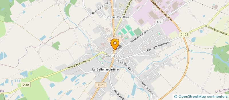 localisation de l'entreprise SCI VILLARDY  LE CONTROIS-EN-SOLOGNE