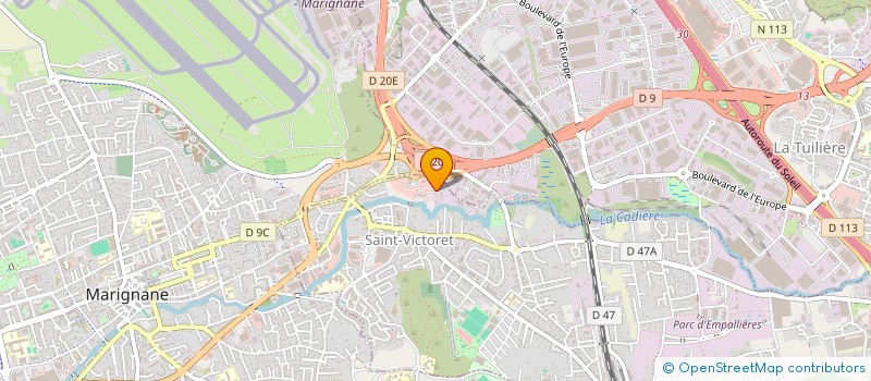 localisation de l'entreprise SCI VILLAS DES  PRES  SAINT-VICTORET