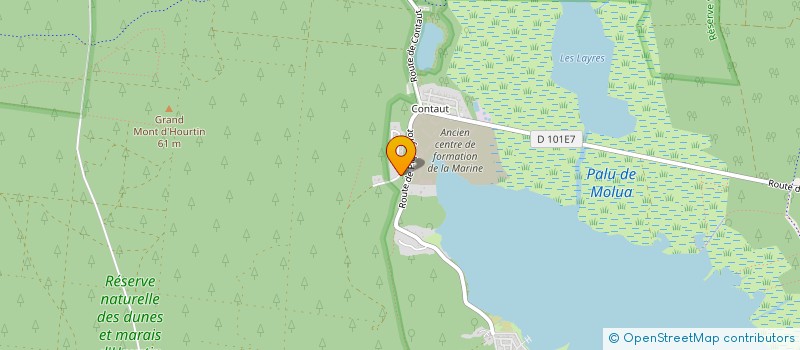 localisation de l'entreprise SCI VILLAS DU CLOS  HOURTIN