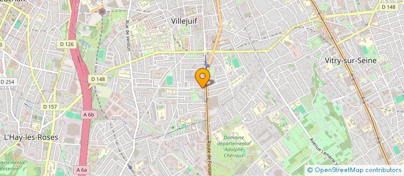 localisation de l'entreprise SCI VILLAS-JAVEL à VILLEJUIF