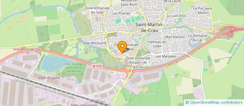 localisation de l'entreprise SCI VILLAS PLAISANCE à SAINT-MARTIN-DE-CRAU