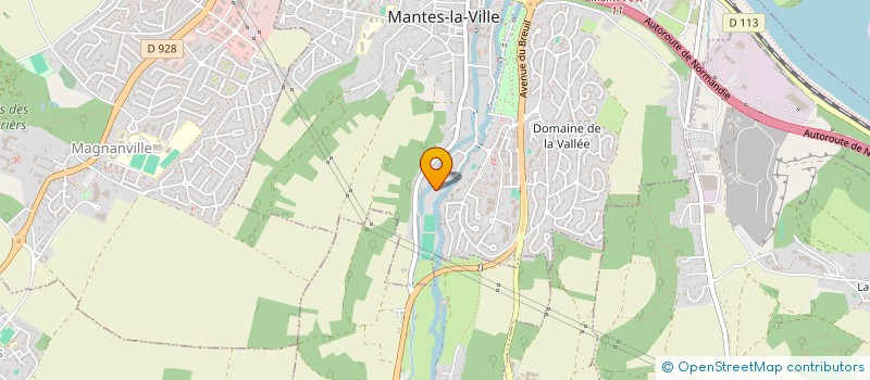 localisation de l'entreprise SCI VILLAS SKATING  MANTES-LA-VILLE