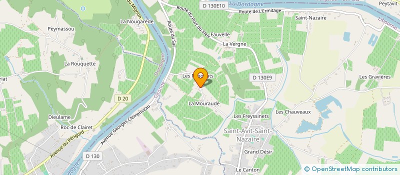 localisation de l'entreprise SCI VILLATEAU  SAINT-AVIT-SAINT-NAZAIRE