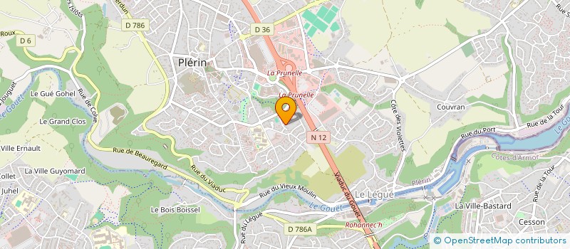 localisation de l'entreprise SCI VILLE AGAN  PLERIN