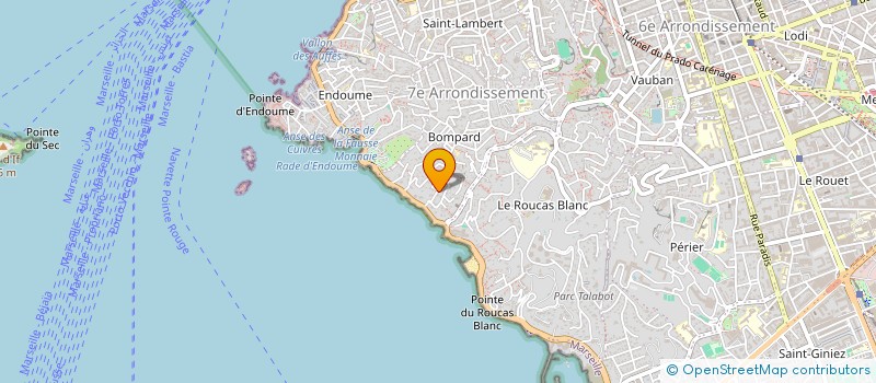 localisation de l'entreprise SCI VILLE NOUVELLE à MARSEILLE