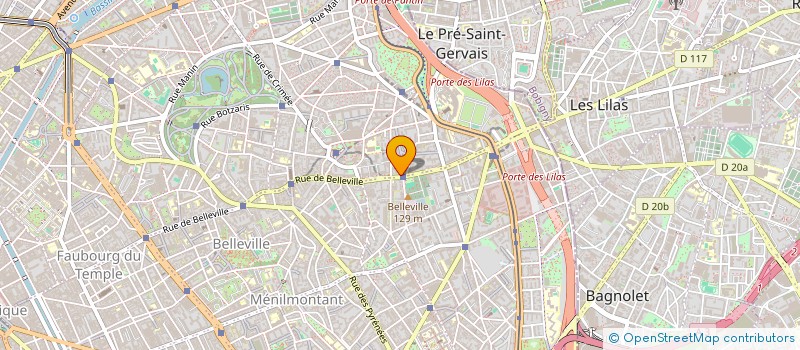 localisation de l'entreprise SCI VILLEBOIS à PARIS