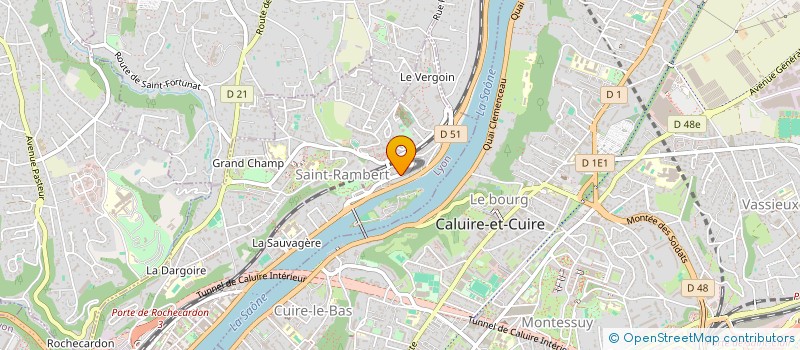 localisation de l'entreprise SCI VILLEBOIS MAREUIL  LYON