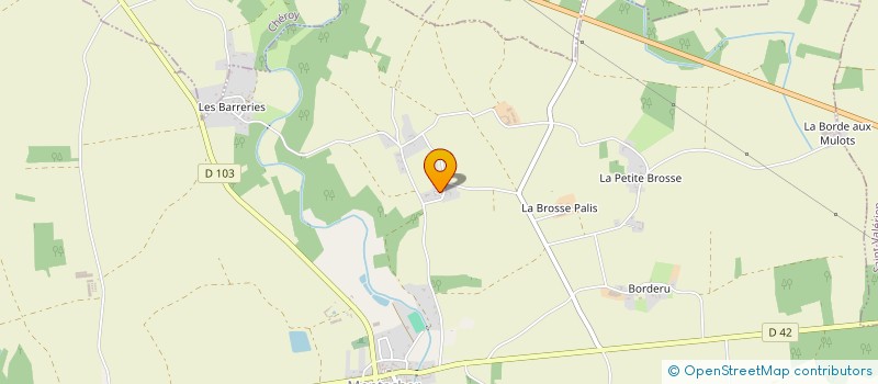 localisation de l'entreprise SCI VILLEGARDIN  MONTACHER VILLEGARDIN