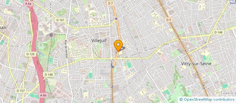 localisation de l'entreprise SCI VILLEJUIF FONTAINEBLEAU à VILLEJUIF
