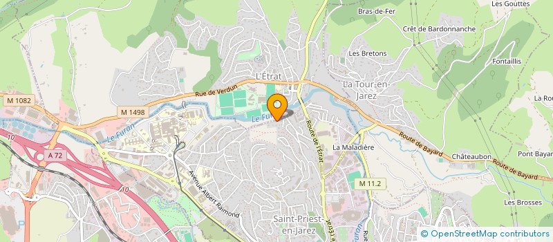 localisation de l'entreprise SCI VILLEMAGNE  SAINT-PRIEST-EN-JAREZ