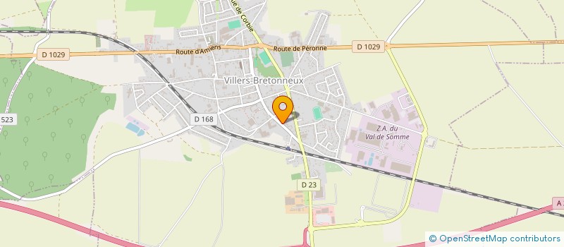 localisation de l'entreprise SCI VILLEMINOT à VILLERS-BRETONNEUX