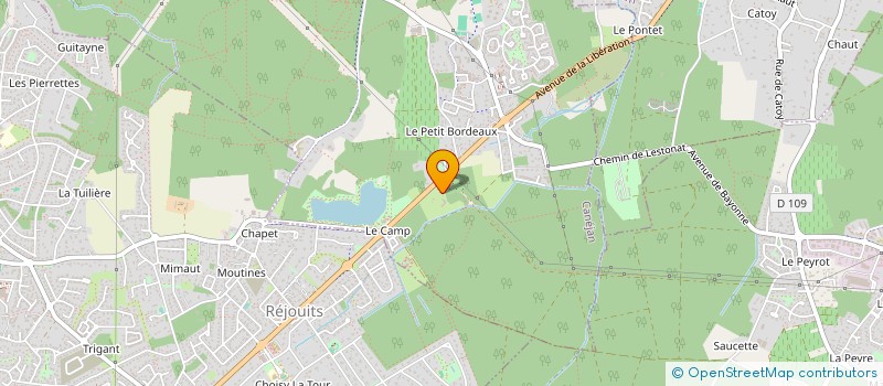 localisation de l'entreprise SCI VILLENEUVE  CANEJAN