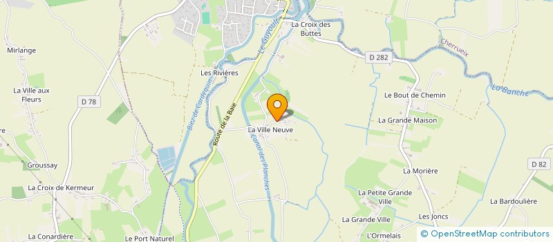 localisation de l'entreprise SCI VILLENEUVE  MONT-DOL