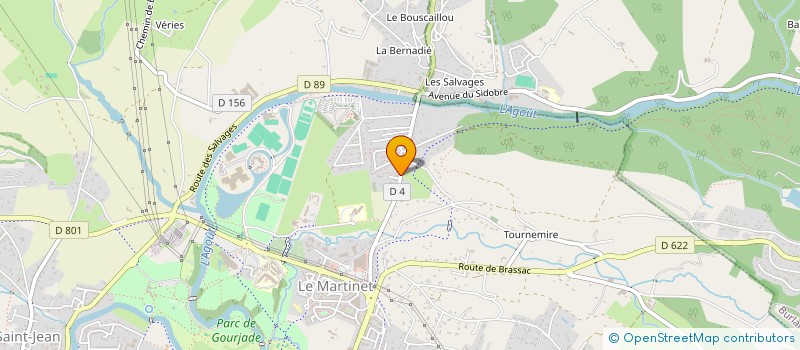 localisation de l'entreprise SCI VILLENEUVE  CASTRES